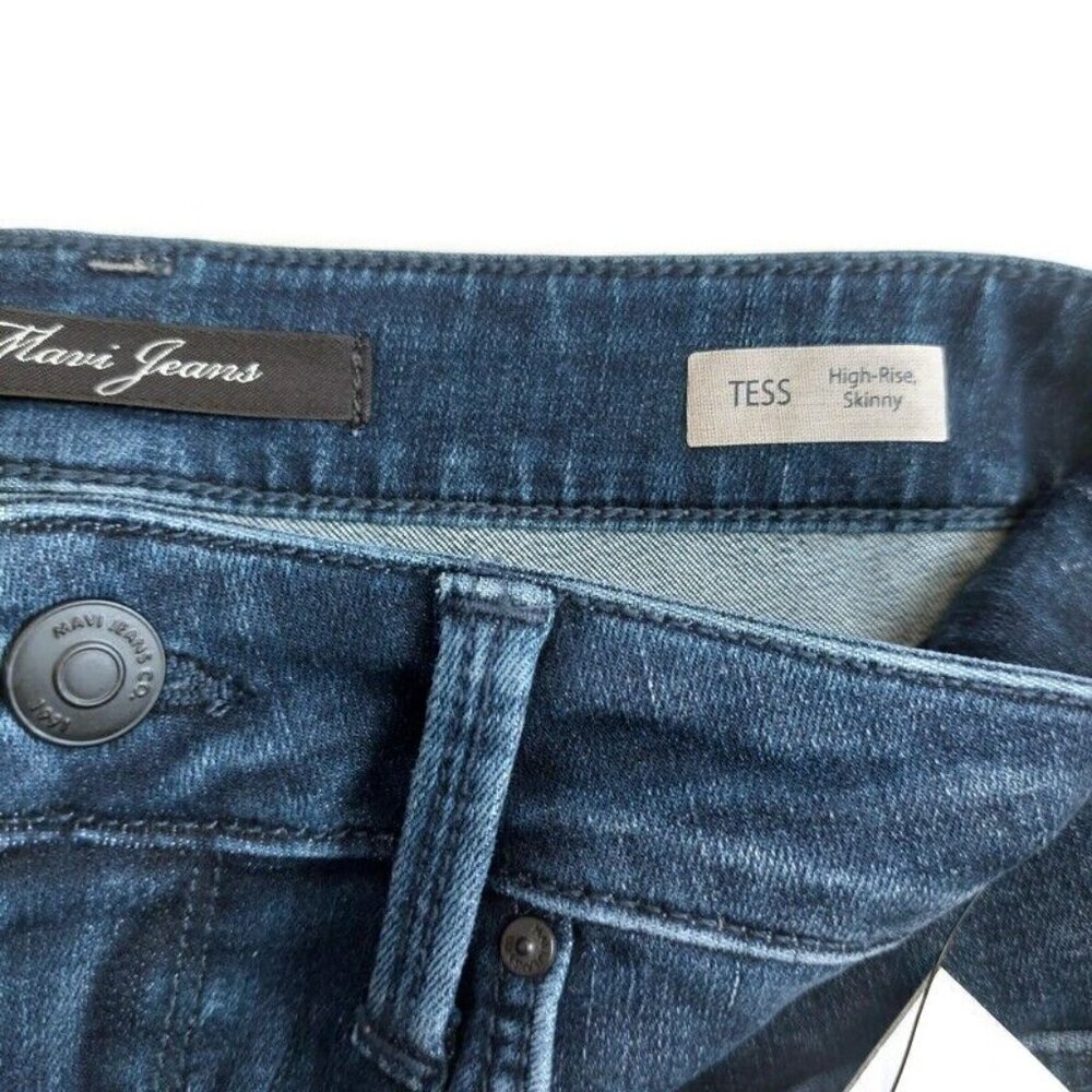 Mavi TESS High Rise Skinny Denim Jeans Womens 27 X 27 Pants Blue Sample - Picture 5 of 9